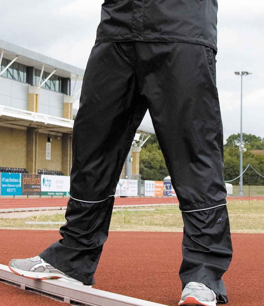 Result Waterproof 2000 Pro Coach Trousers | Black - Lancashire Teamwear