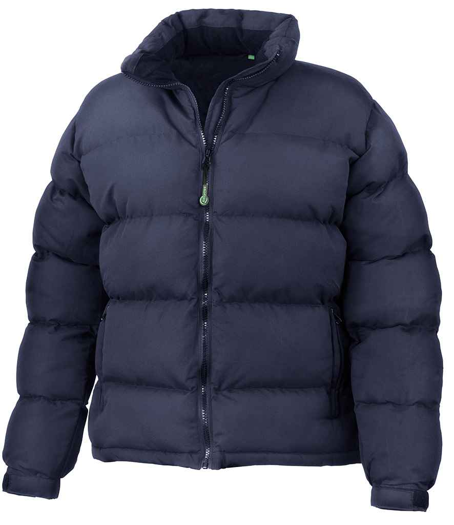 Result Genuine Recycled Ladies Holkham Down Feel Jacket | Navy - Lancashire Teamwear