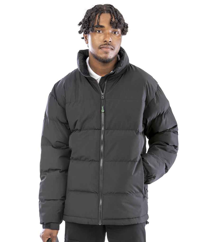Result Urban Holkham Down Feel Jacket | Black - Lancashire Teamwear