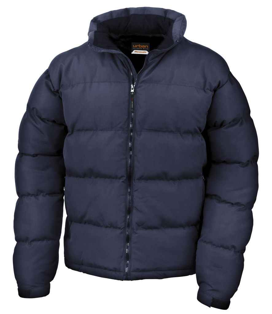 Result Urban Holkham Down Feel Jacket | Navy - Lancashire Teamwear