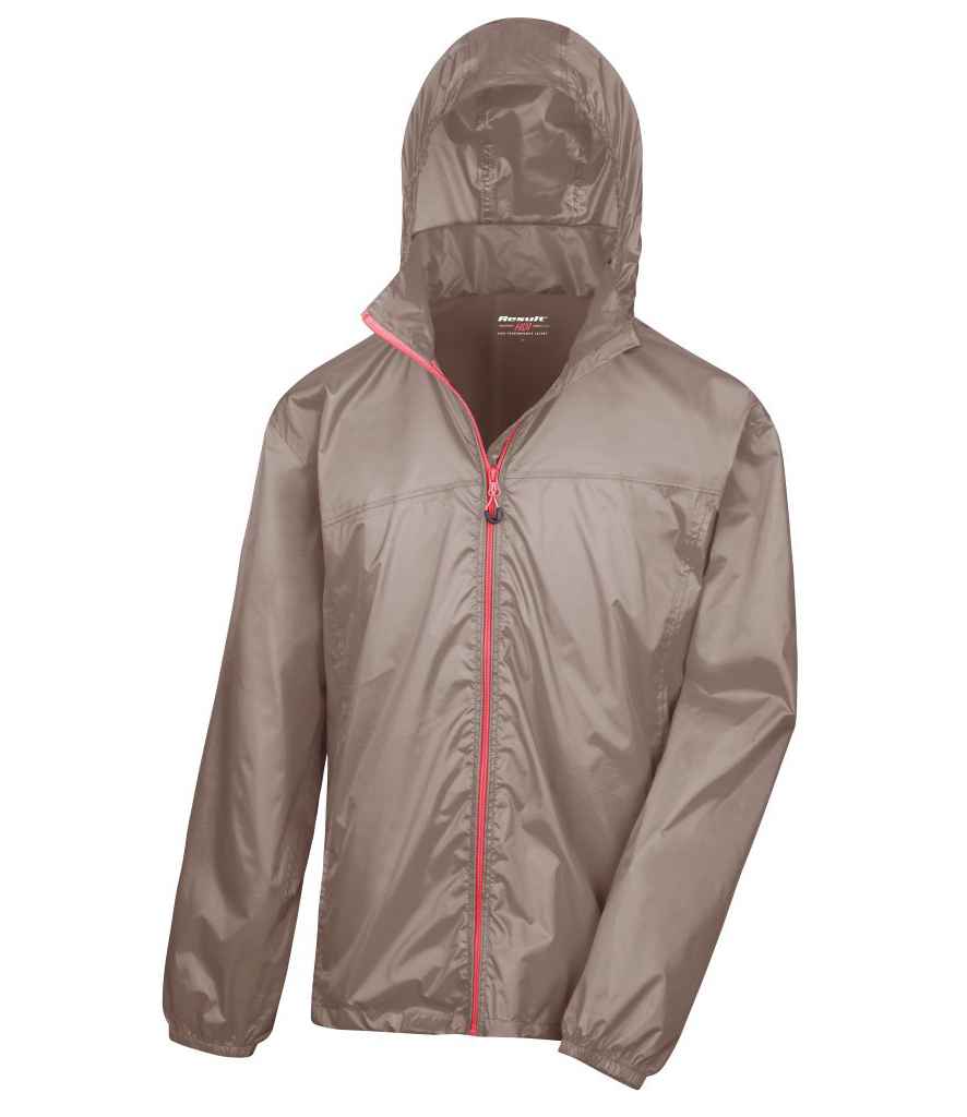 Result Urban HDi Quest Stowable Jacket | Fennel/Pink - Lancashire Teamwear