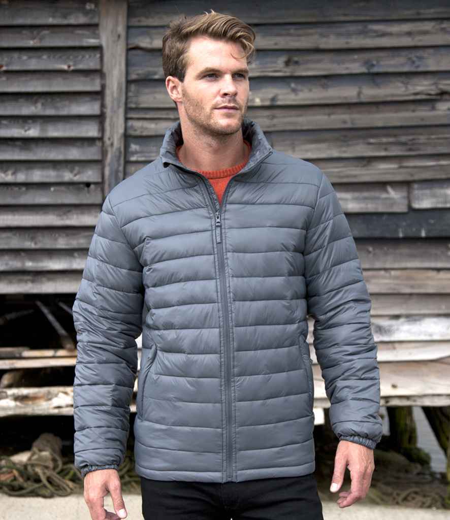 Result Urban Ice Bird Padded Jacket | Frost Grey - Lancashire Teamwear