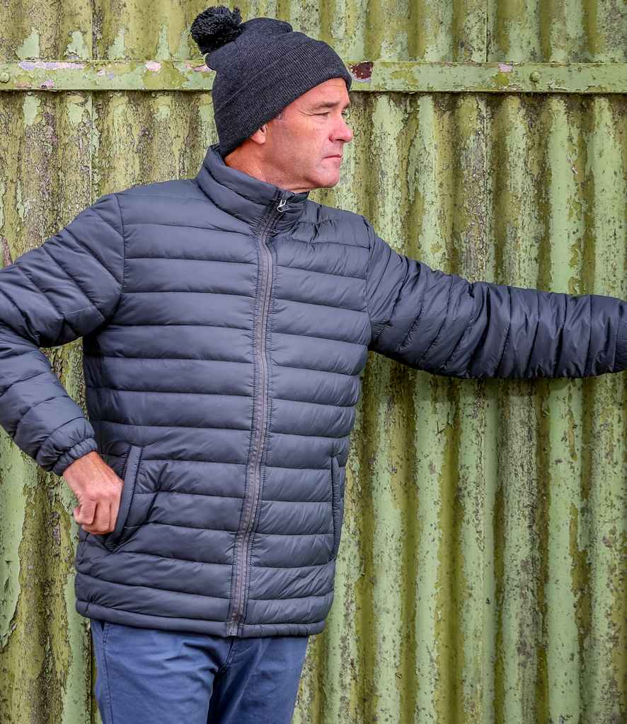 Result Urban Ice Bird Padded Jacket | Frost Grey - Lancashire Teamwear