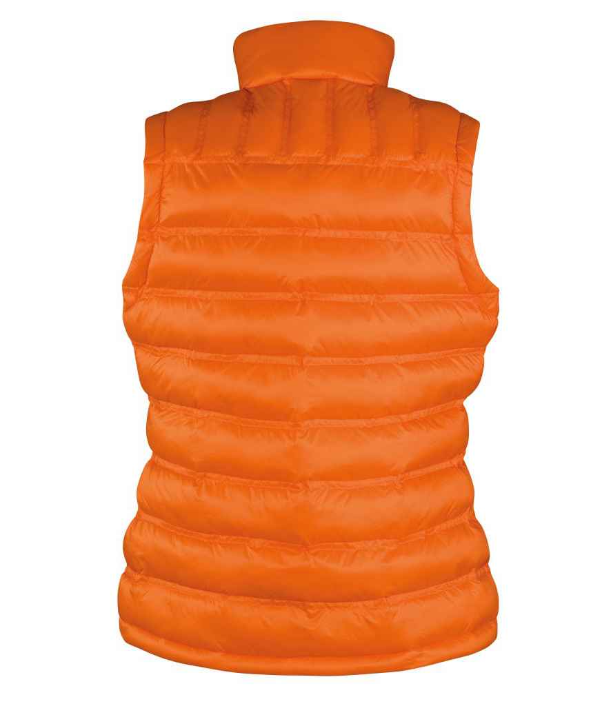 Result Urban Ladies Ice Bird Padded Gilet | Orange - Lancashire Teamwear