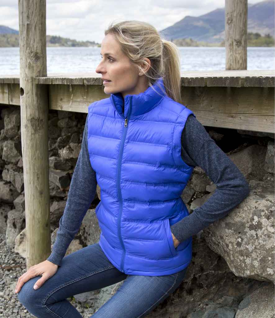 Result Urban Ladies Ice Bird Padded Gilet | Royal Blue - Lancashire Teamwear