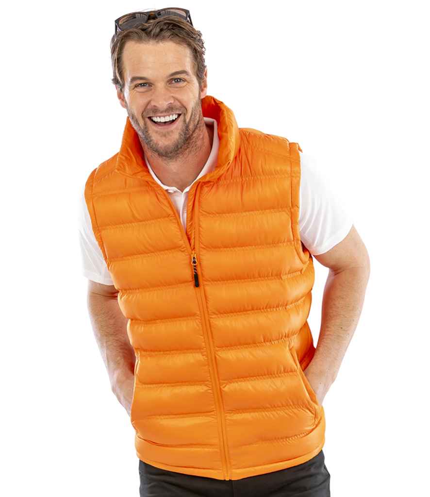 Result Urban Ice Bird Padded Gilet | Orange - Lancashire Teamwear