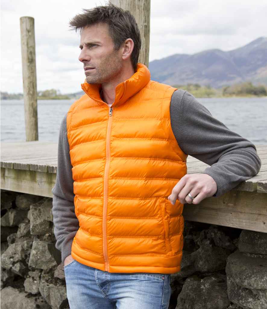 Result Urban Ice Bird Padded Gilet | Orange - Lancashire Teamwear