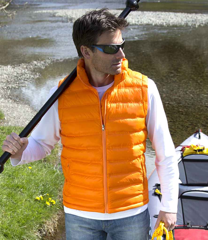 Result Urban Ice Bird Padded Gilet | Orange - Lancashire Teamwear