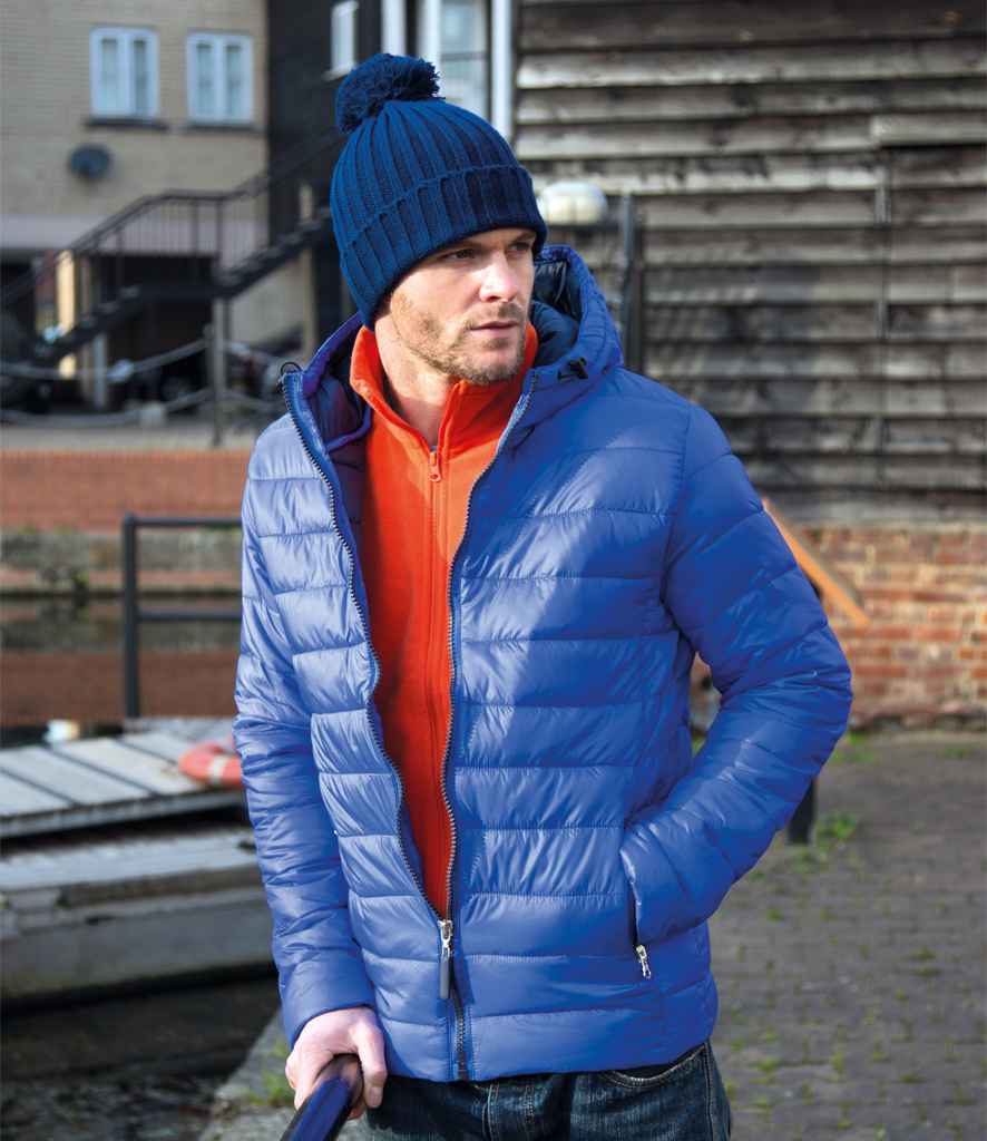 Result Urban Snow Bird Padded Jacket | Royal Blue/Navy - Lancashire Teamwear