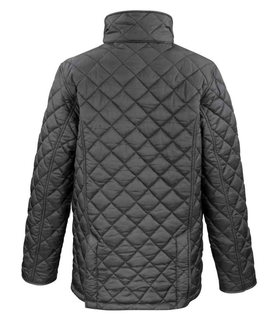 Result Urban Cheltenham Gold Jacket | Black - Lancashire Teamwear
