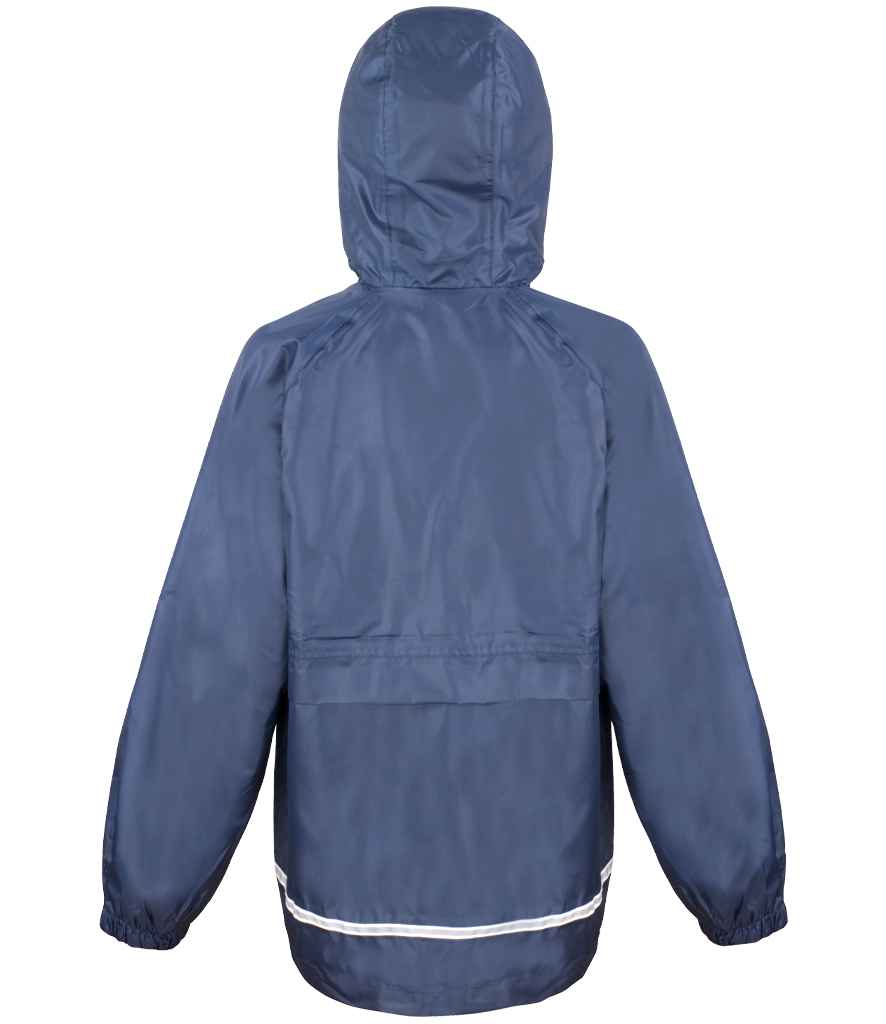 Result Core Kids Micro Fleece Lined Jacket | Navy - Lancashire Teamwear