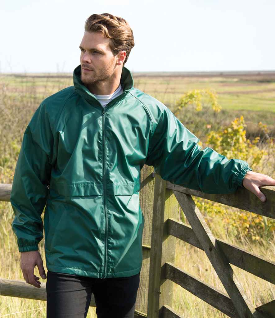 Result Core Micro Fleece Lined Jacket | Bottle Green - Lancashire Teamwear