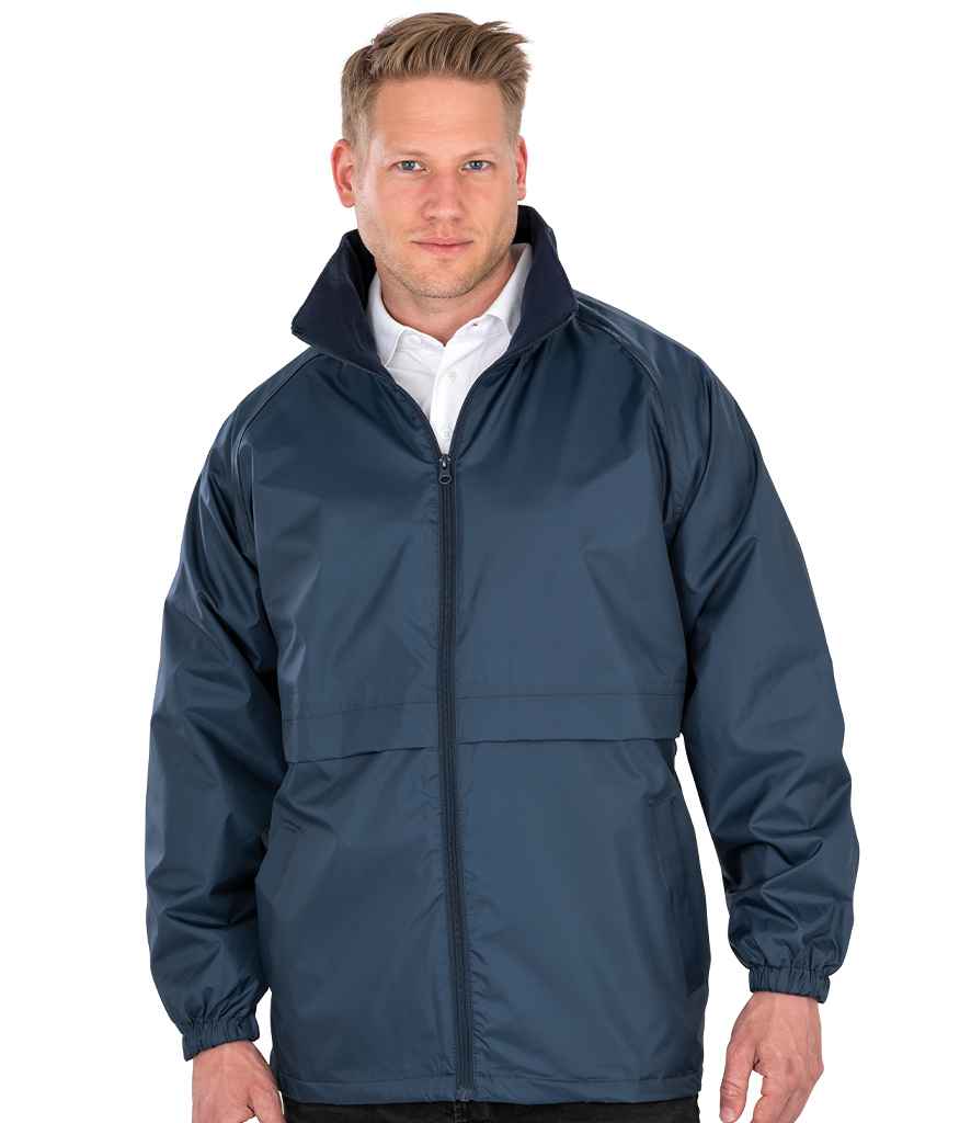 Result Core Micro Fleece Lined Jacket | Navy - Lancashire Teamwear