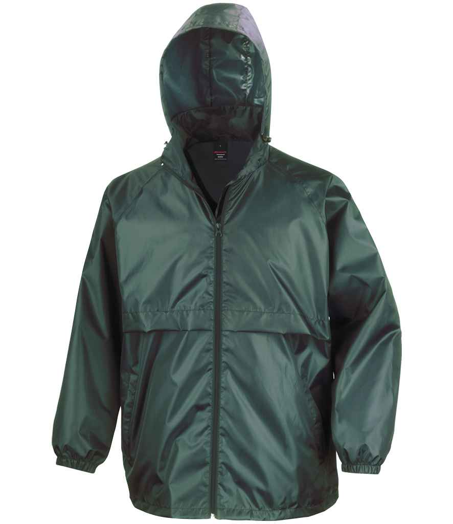 Result Core Windcheater | Bottle Green Jacket - Lancashire Teamwear