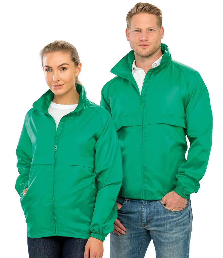Result Core Windcheater | Emerald Green Jacket - Lancashire Teamwear