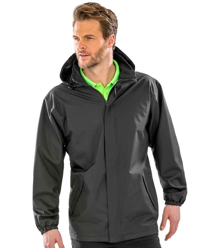 Result Core Midweight Jacket | Black - Lancashire Teamwear