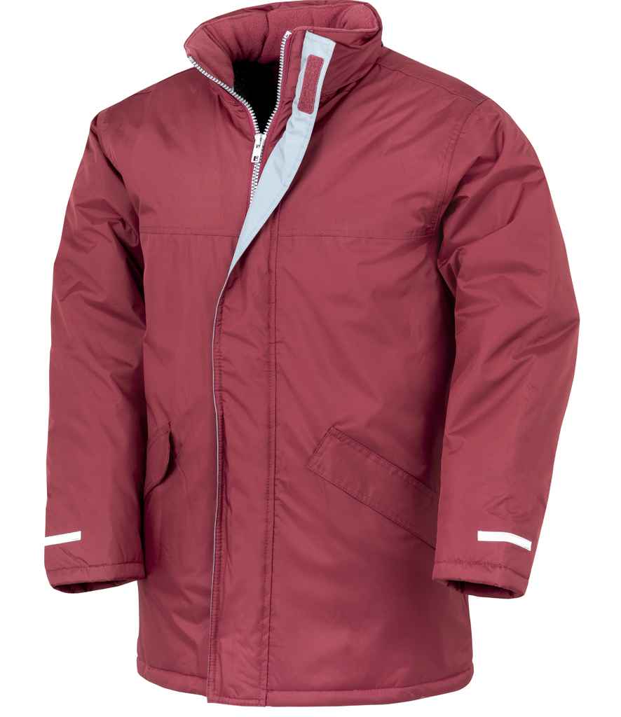 Result Core Winter Parka Jacket | Red - Lancashire Teamwear