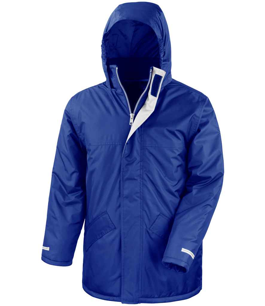 Result Core Winter Parka Jacket | Royal Blue - Lancashire Teamwear