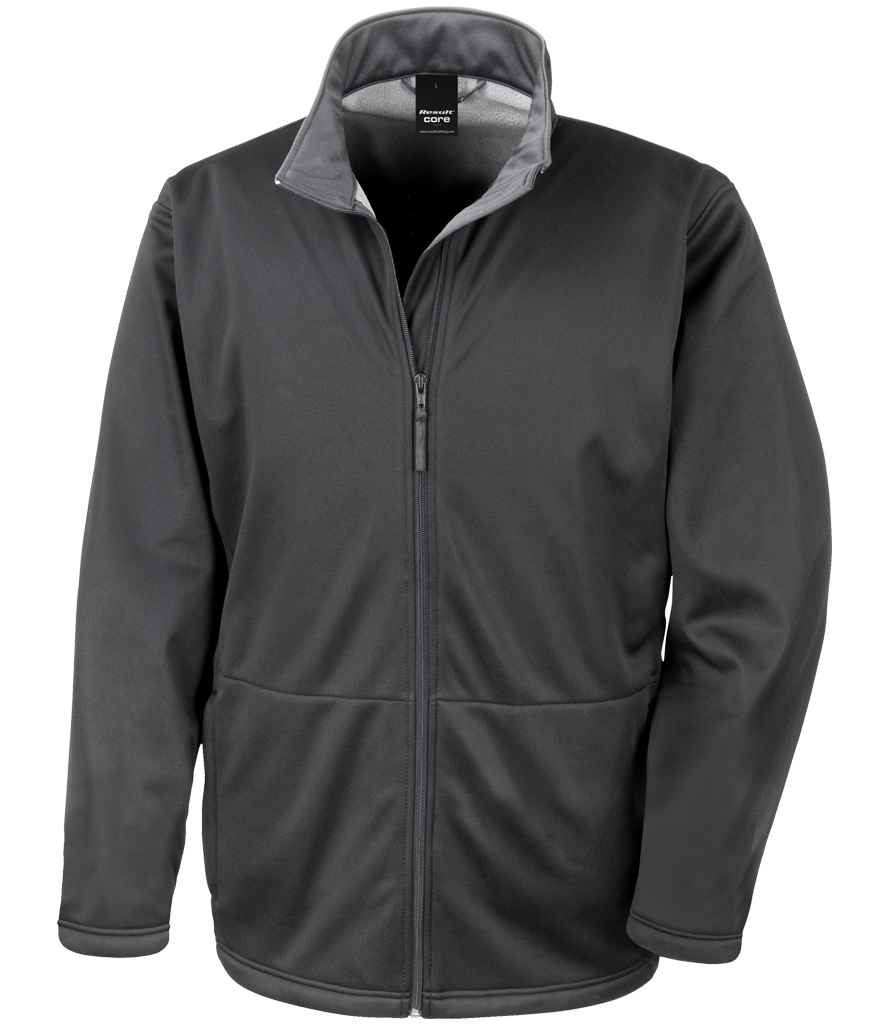 Result Core Soft Shell Jacket Black