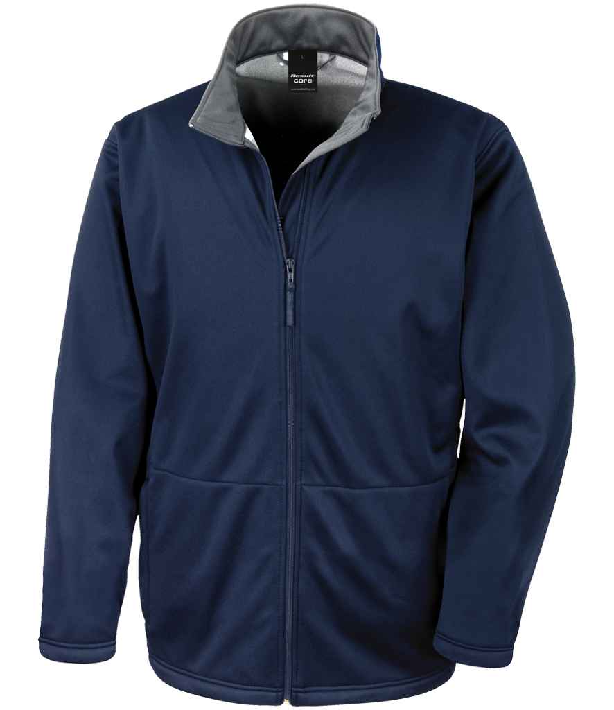 Result Core Soft Shell Jacket Navy