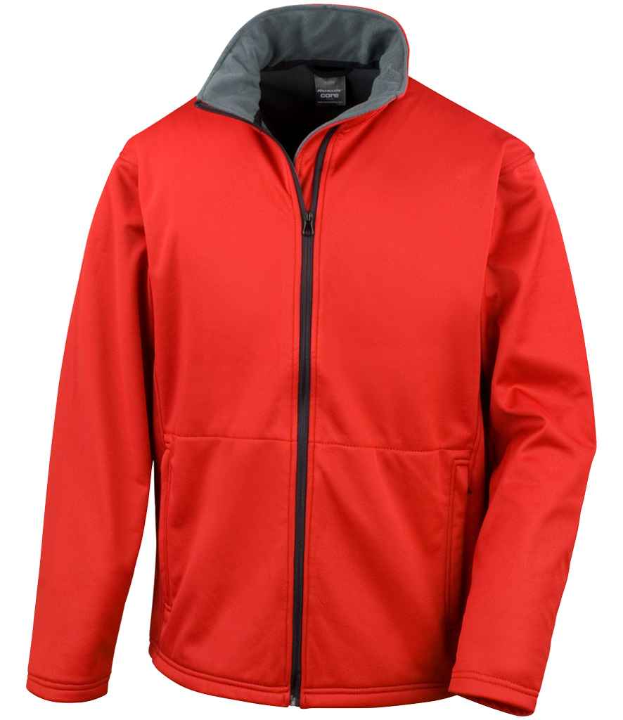 Result Core Soft Shell Jacket Red