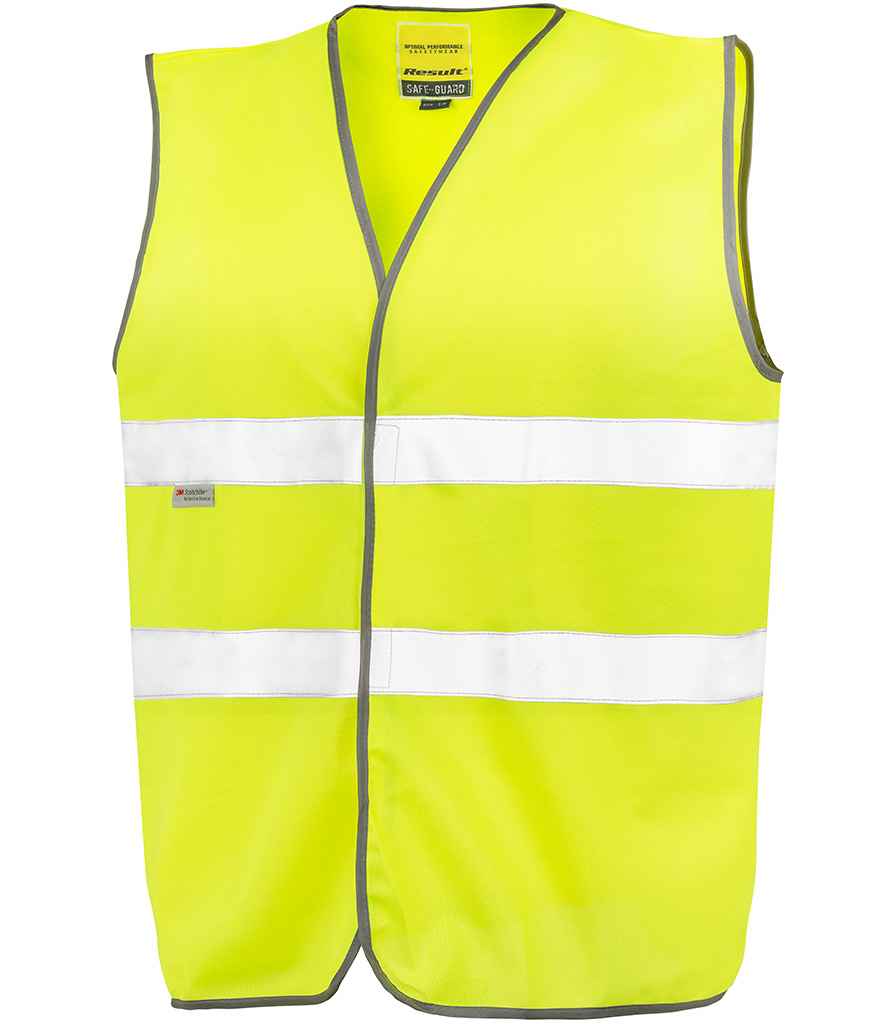 Result Safe-Guard Motorist Hi-Vis Safety Vest | Yellow Waistcoat - Lancashire Teamwear