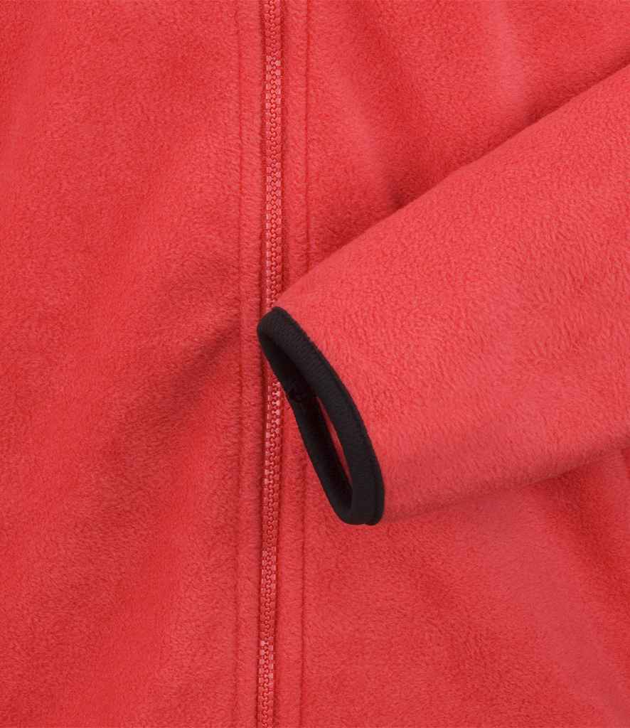 Result Core Norse Outdoor Fleece Jacket | Flame Red - Lancashire Teamwear