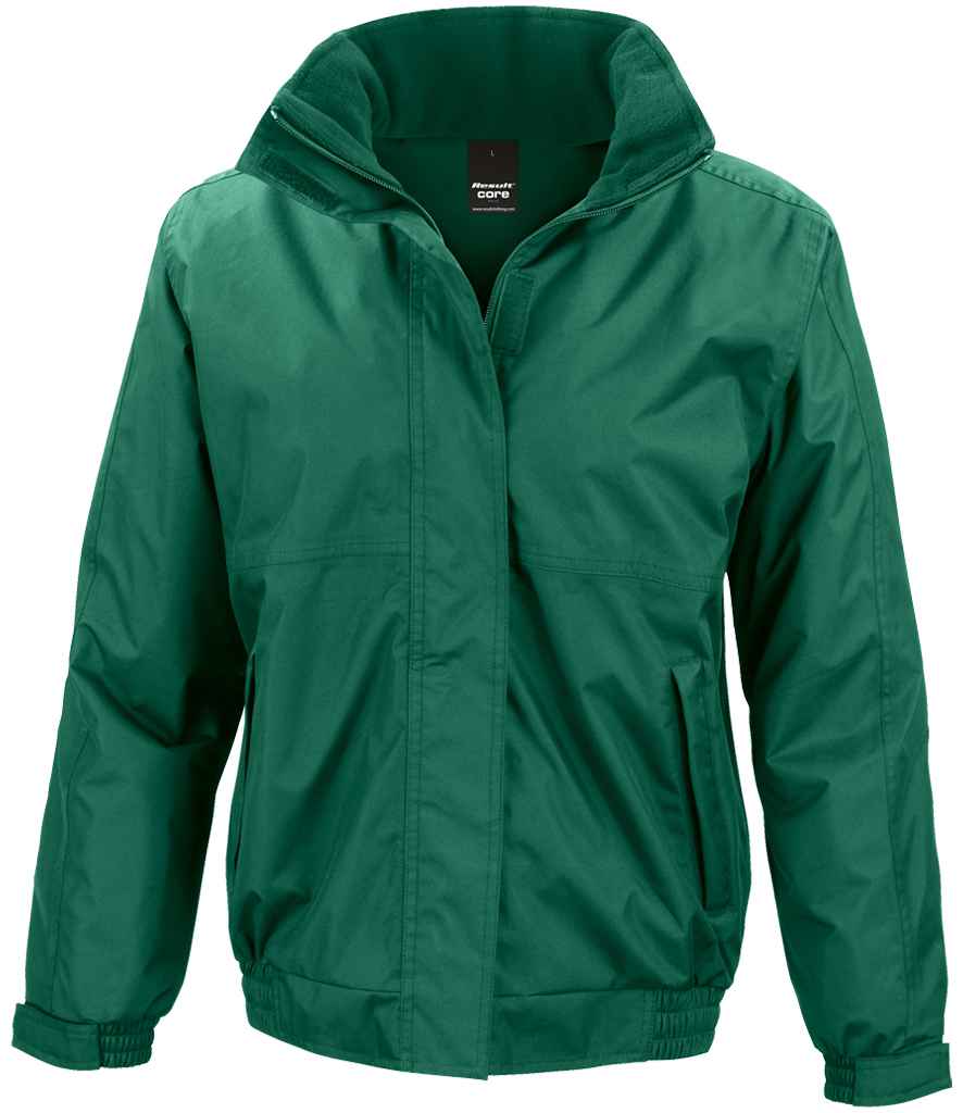 Result Core Ladies Channel Jacket | Bottle Green - Lancashire Teamwear