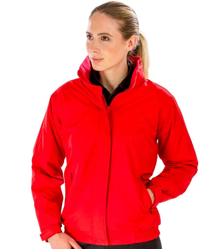 Result Core Ladies Channel Jacket | Red - Lancashire Teamwear