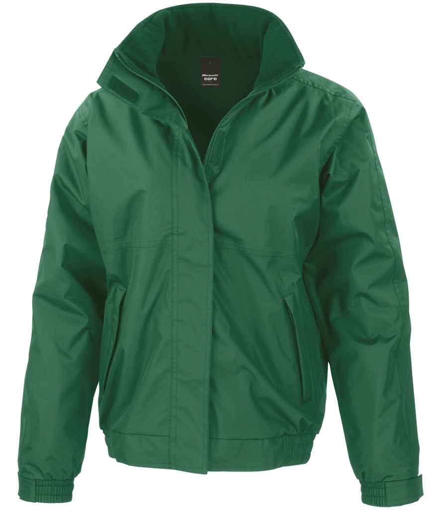 Result Core Channel Jacket | Bottle Green - Lancashire Teamwear