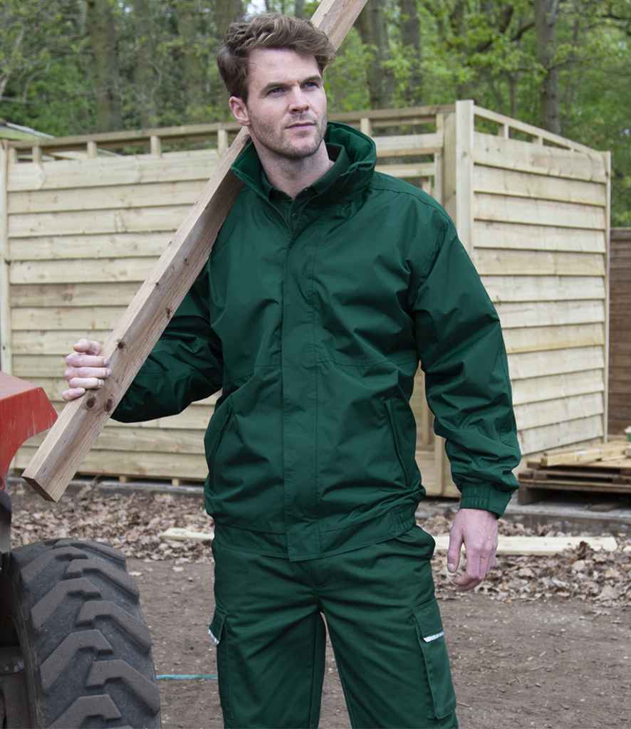 Result Core Channel Jacket | Bottle Green - Lancashire Teamwear