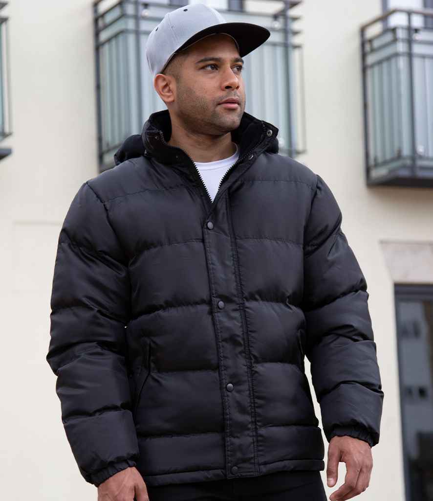 Result Core Nova Lux Padded Jacket | Black - Lancashire Teamwear