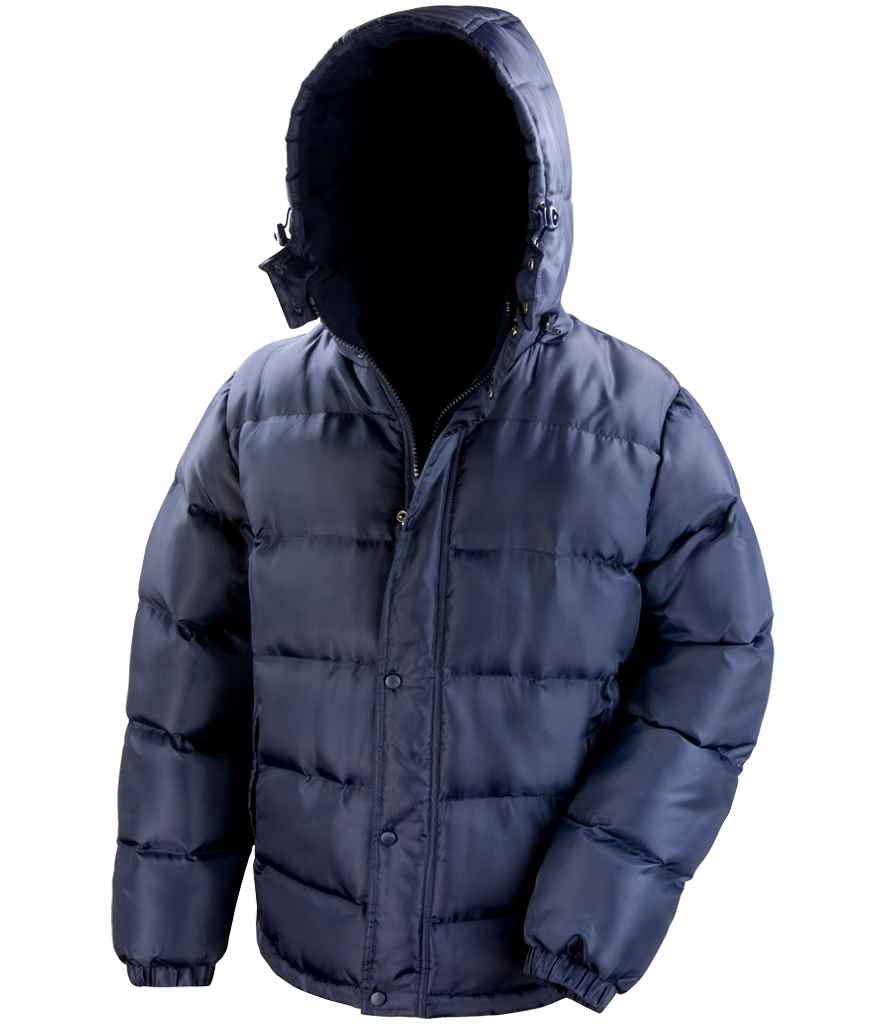 Result Core Nova Lux Padded Jacket | Navy - Lancashire Teamwear