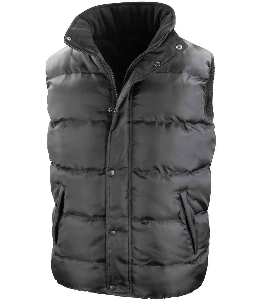 Result Core Nova Lux Padded Bodywarmer Black