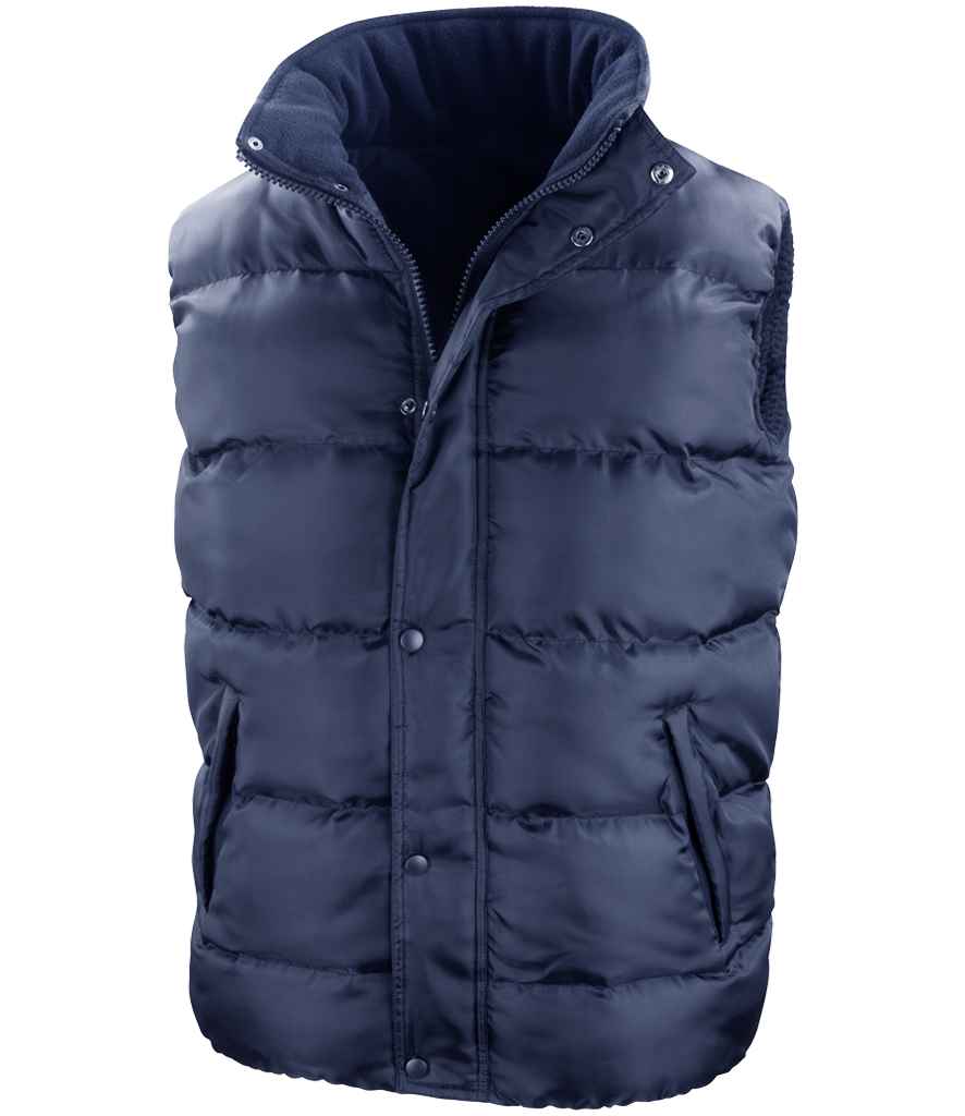 Result Core Nova Lux Padded Bodywarmer Navy