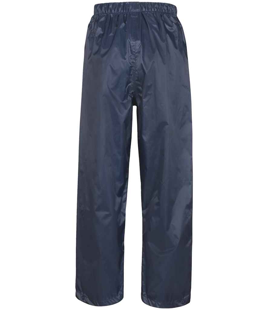 Result Core Kids Waterproof Rain Suit | Navy All in One - Lancashire Teamwear