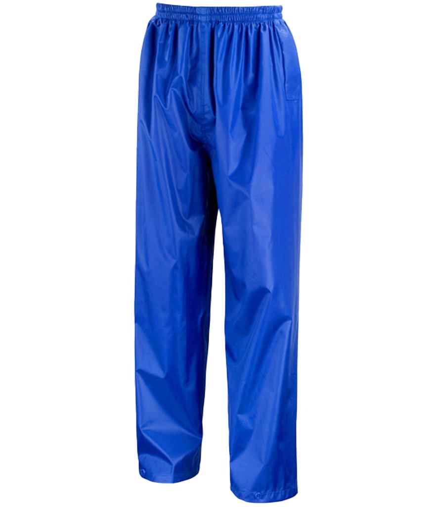 Result Core Kids Waterproof Rain Suit | Royal Blue All in One - Lancashire Teamwear