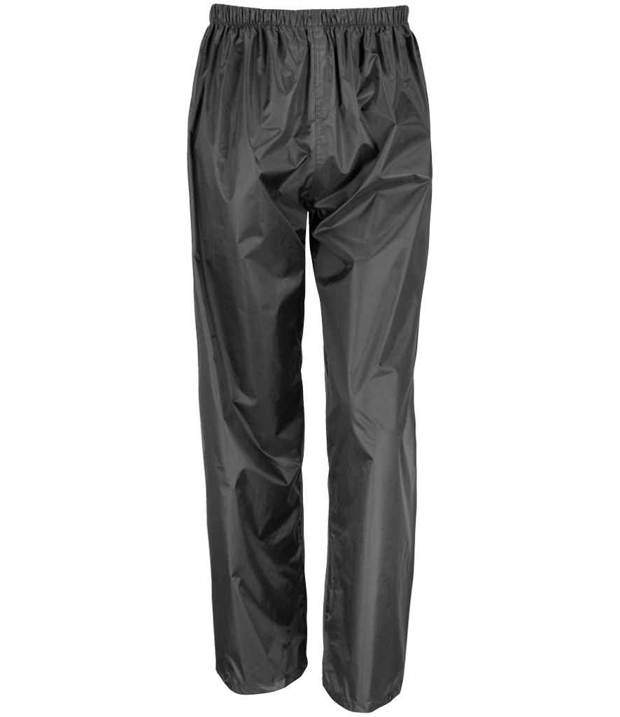 Result Core Kids Waterproof Overtrousers Black