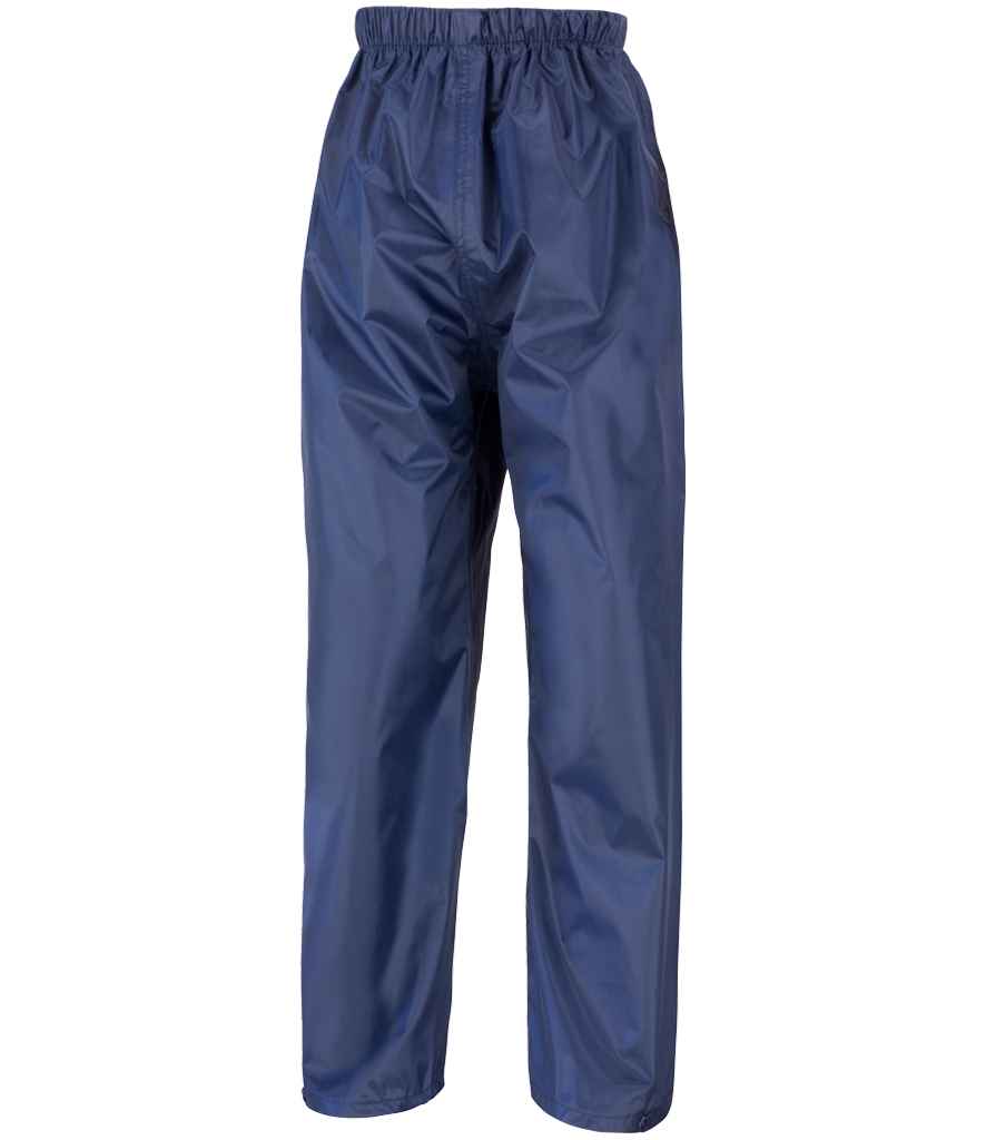 Result Core Kids Waterproof Overtrousers Navy
