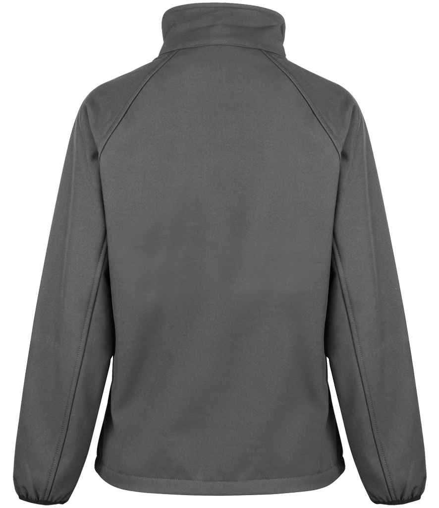 Result Core Ladies Printable Soft Shell Jacket | Charcoal/Black - Lancashire Teamwear
