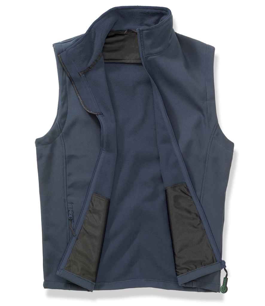 Result Core Printable Soft Shell Bodywarmer | Navy/Navy Gilet - Lancashire Teamwear