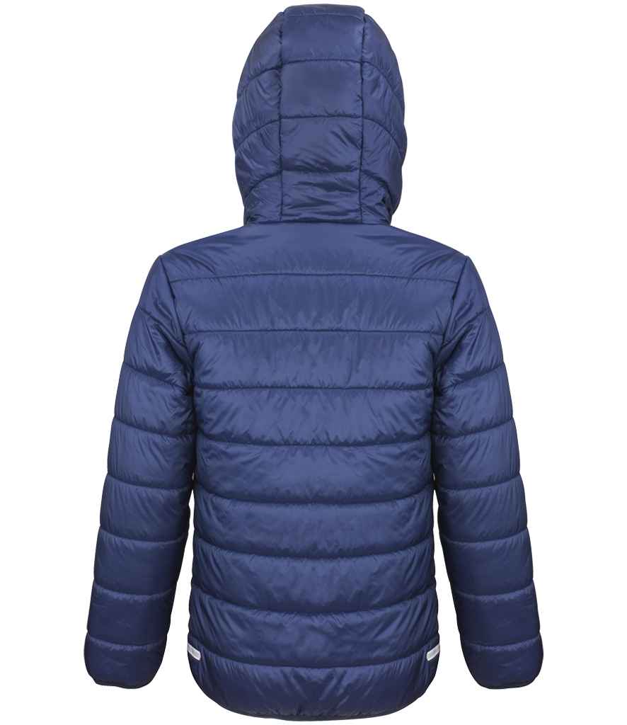 Result Core Kids Padded Jacket | Navy/Royal Blue - Lancashire Teamwear