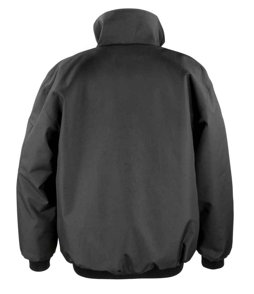 Result Work-Guard Sabre Pilot Jacket | Black - Lancashire Teamwear
