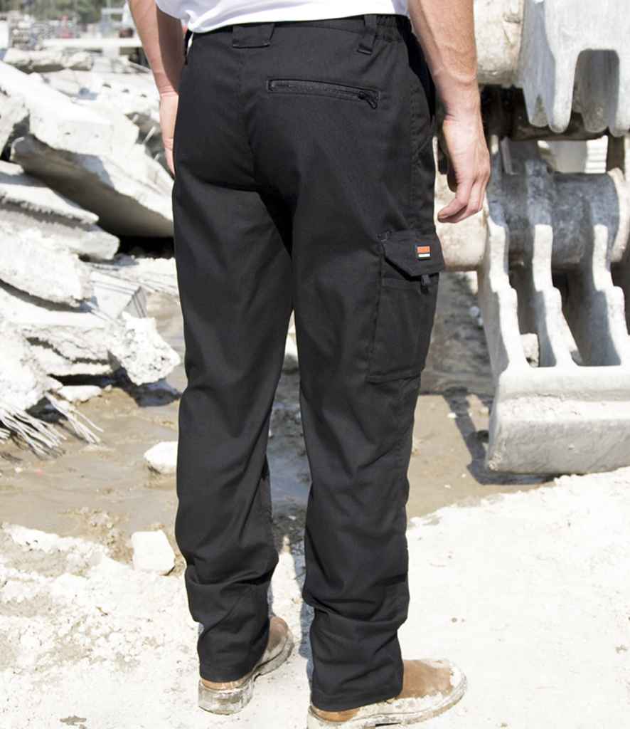 Result Work-Guard Stretch Trousers | Black - Lancashire Teamwear