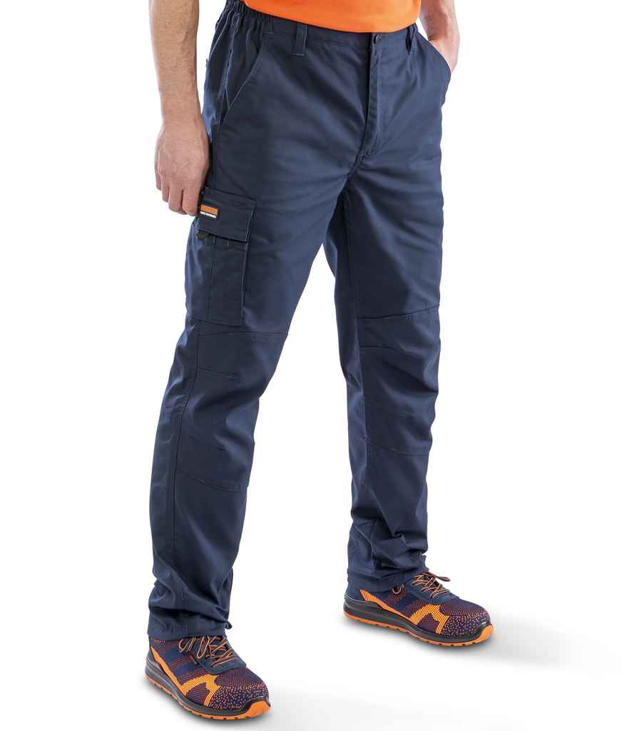 Result Work-Guard Stretch Trousers | Navy - Lancashire Teamwear