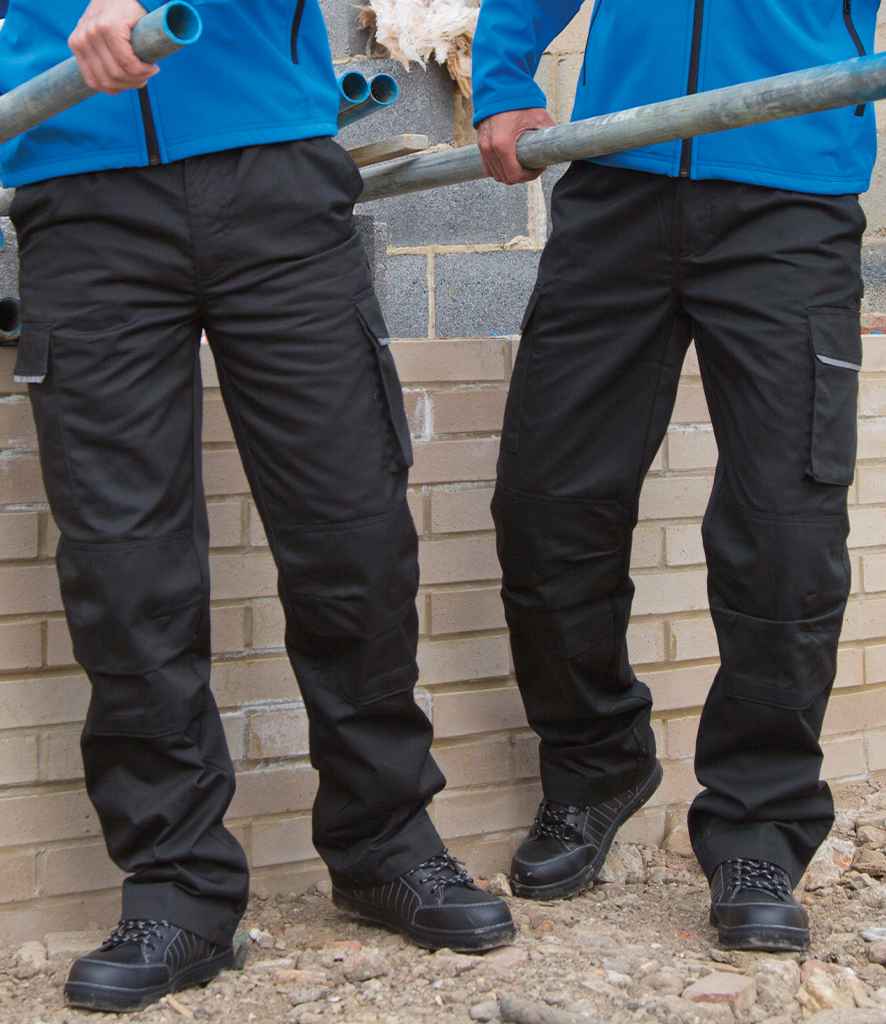 Result Work-Guard Action Trousers | Black - Lancashire Teamwear