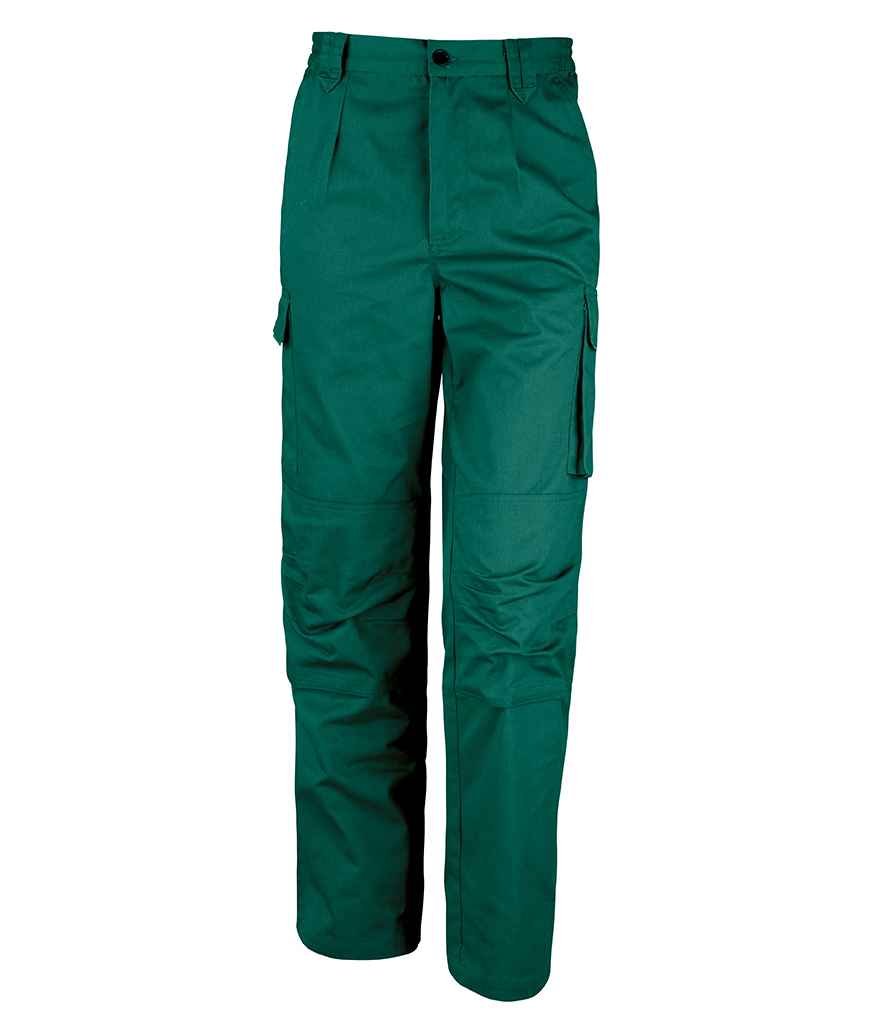 Result Work-Guard Action Trousers | Bottle Green - Lancashire Teamwear