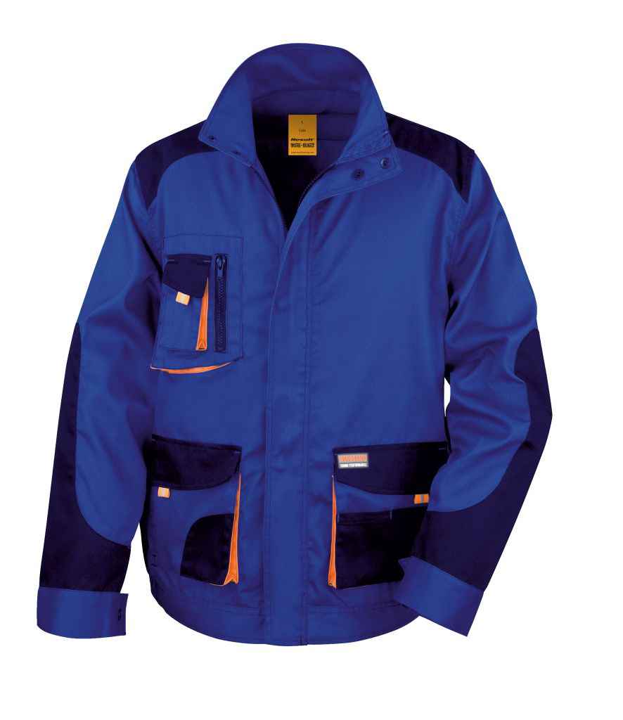Result Work-Guard Lite Jacket | Royal Blue/Navy - Lancashire Teamwear