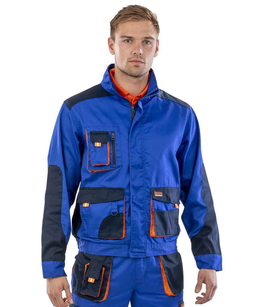 Result Work-Guard Lite Jacket | Royal Blue/Navy - Lancashire Teamwear