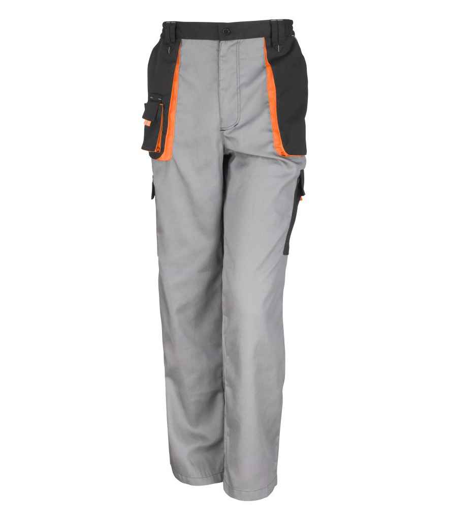 Result Work-Guard Lite Trousers | Grey/Black - Lancashire Teamwear